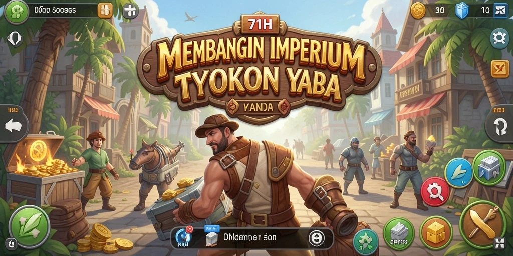 Tampilkan gameplay 71H yang seru dan mendebarkan dengan berbagai pilihan bisnis.
