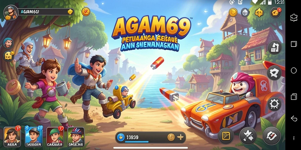 Tampilan menarik gameplay <strong>AGAM69</strong> di level yang penuh tantangan.