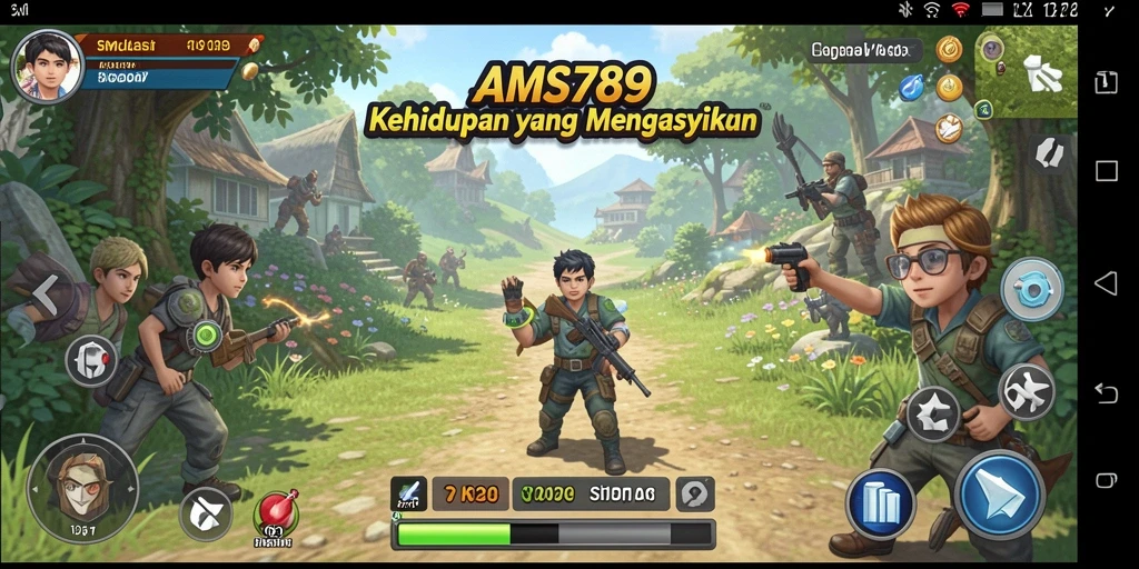 Tampilan gameplay <strong>AMS789</strong> yang menarik dan interaktif.