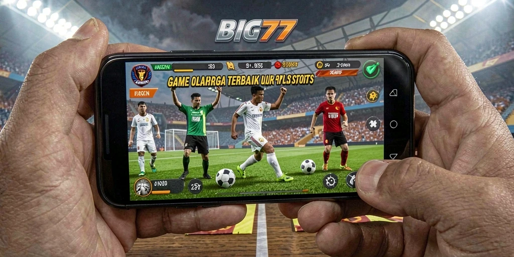 Tampilan screenshot gameplay BIG77 dengan aksi olahraga yang seru.
