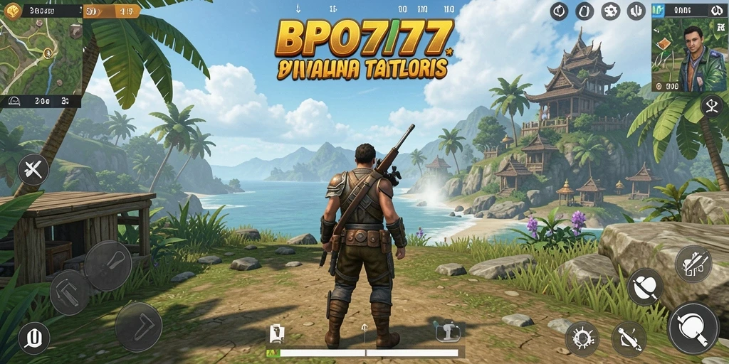 Tampilan gameplay menakjubkan dalam dunia terbuka BPO777.