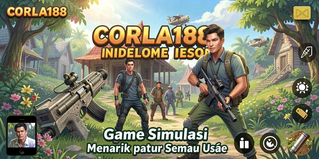 Tampilan gameplay yang menarik dan interaktif di CORLA188.