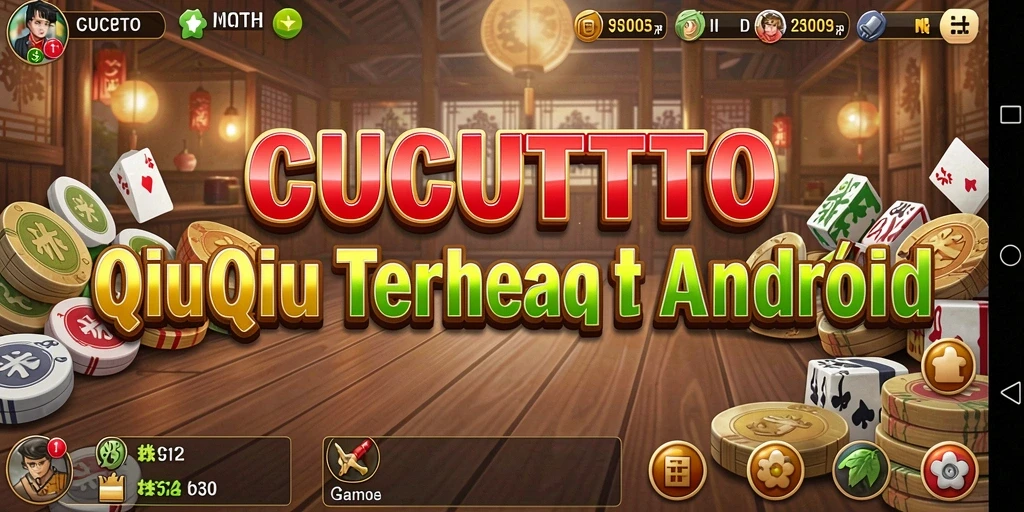 Screenshot gameplay CUCUTOTO dengan aksi seru permainan QiuQiu.