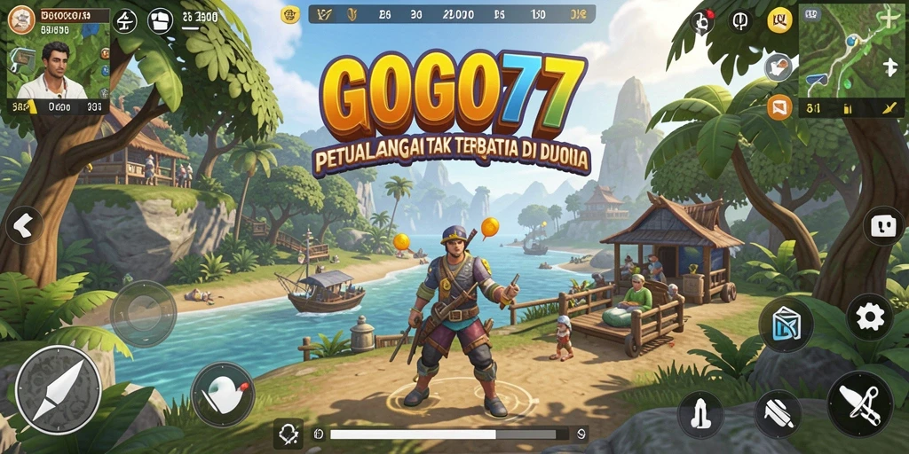 Gameplay GOGO77 yang penuh petualangan dan eksplorasi di dunia terbuka.