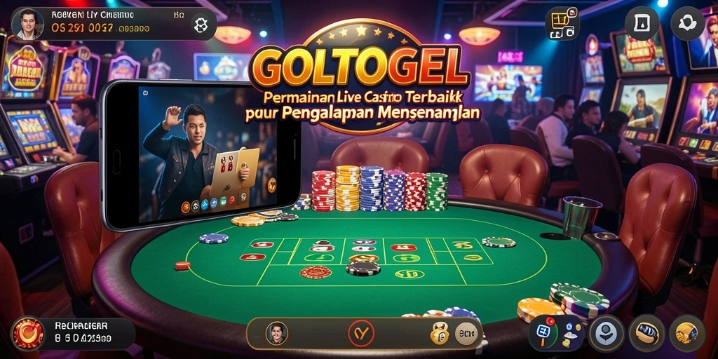Tampilan gameplay GOLTOGEL yang menarik dan interaktif.