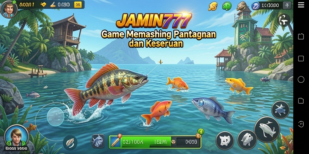 Tangkapan ikan besar di <strong>JAMIN777</strong> dengan latar pemandangan memukau.