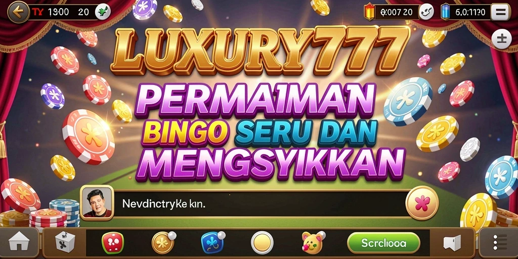 Tampilan gameplay seru dan interaktif dari LUXURY777.