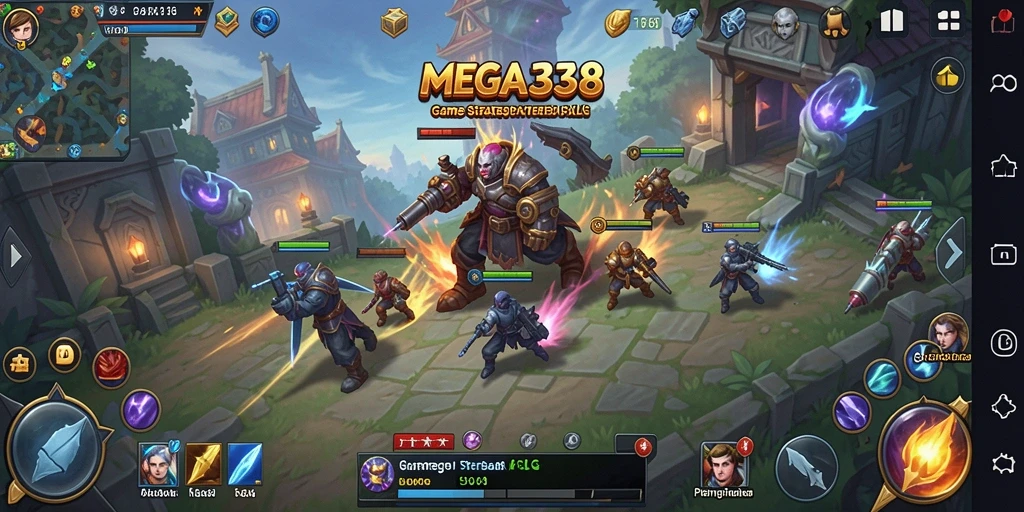 Gameplay menantang dan grafis menawan dalam MEGA338.