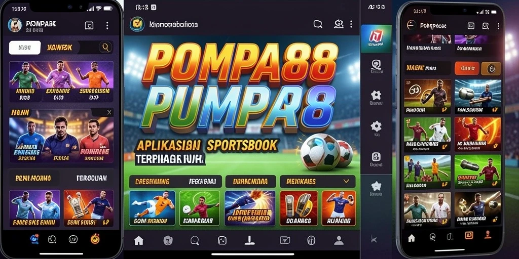 Screenshot gameplay POMPA88 menampilkan taruhan olahraga yang menarik.