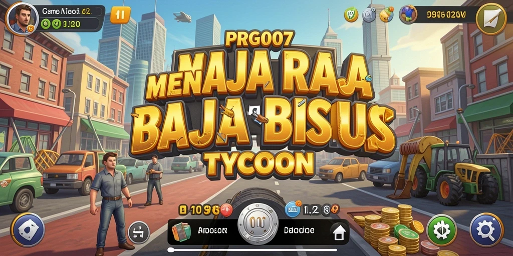Screenshot dari gameplay PRG007 yang menampilkan aksi manajerial.